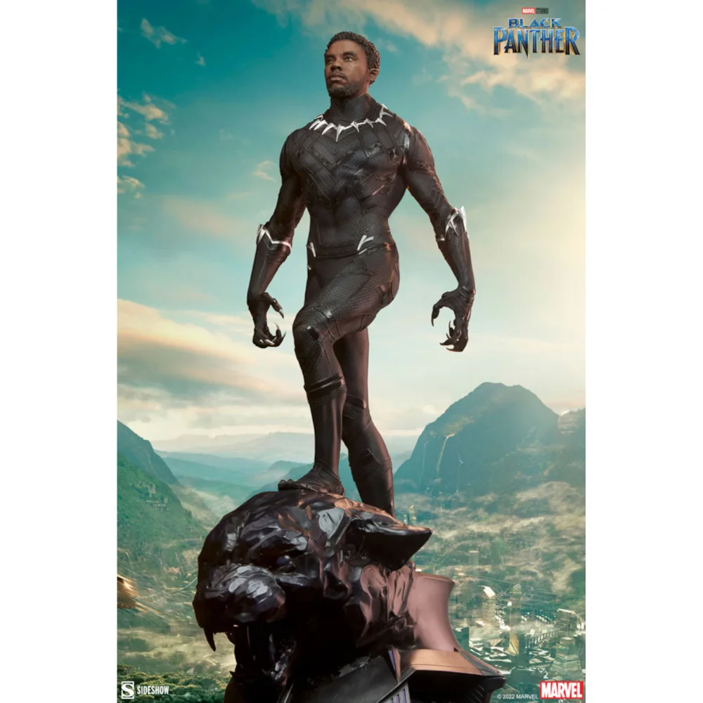 Sideshow Marvel Studios' Black Panther 1:4 Scale Premium Format™ Statue (67cm) Afbeelding 1