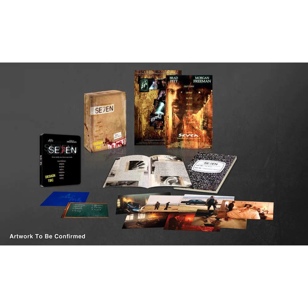 Se7en Ultimate Collector's Edition 4K Ultra HD Steelbook Afbeelding 1