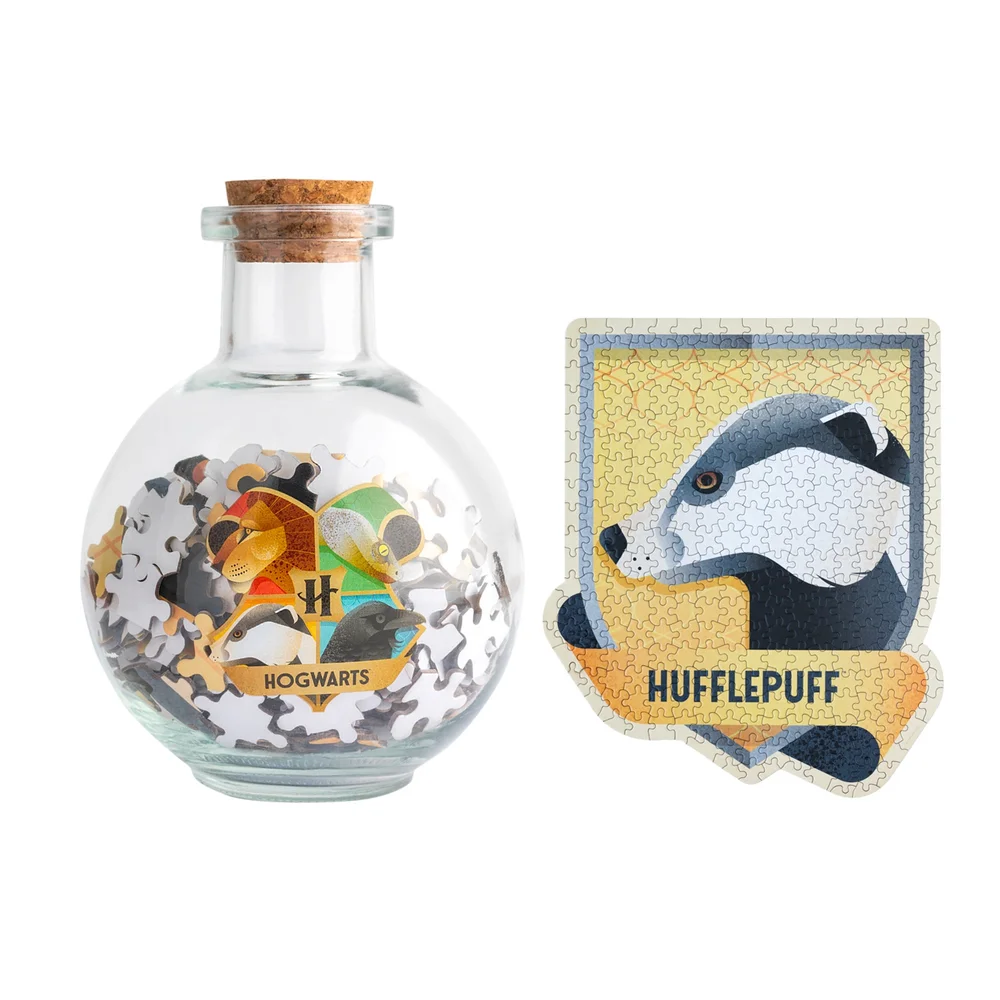 Harry Potter Hufflepuff 331 Pieces Collectible Puzzle Afbeelding 1