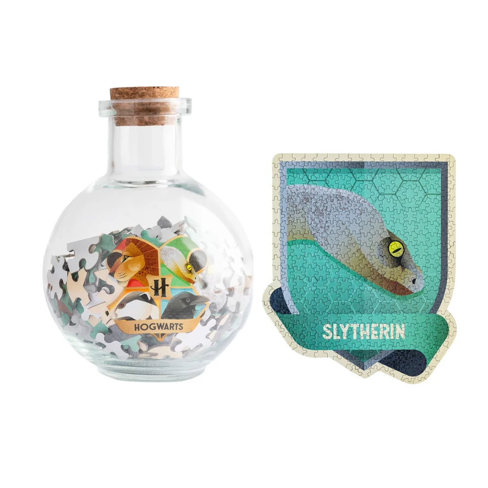 Harry Potter Slytherin 331 Pieces Collectible Puzzle Afbeelding 1