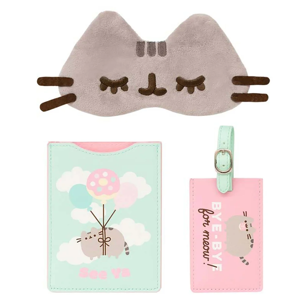 Pusheen Foodie Collection Passport Holder And Luggage Tag Afbeelding 1