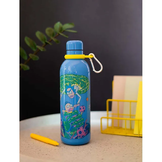 Rick & Morty Hot&Cold Metallic Bottle 500Ml