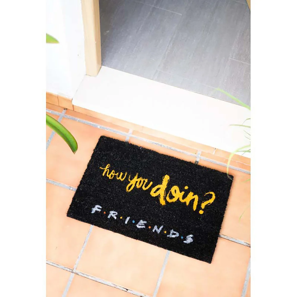 Doormat Friends How You Doin'? Afbeelding 1