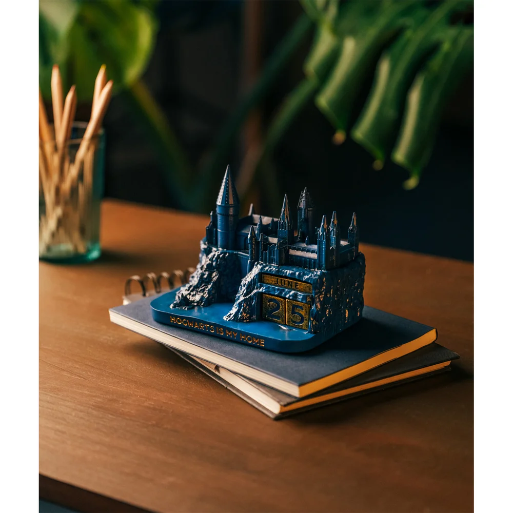 Harry Potter Hogwarts 3D Perpetual Calendar Afbeelding 1