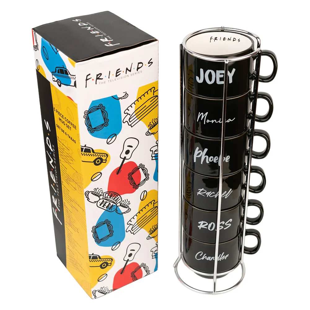 Friends 6 Mug Set Afbeelding 1