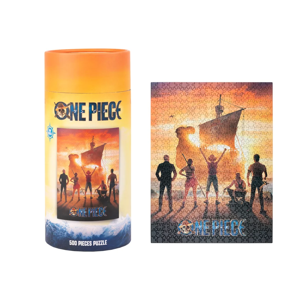 One Piece Netflix - Straw Hat Pirates 500 Pieces Puzzle Afbeelding 1