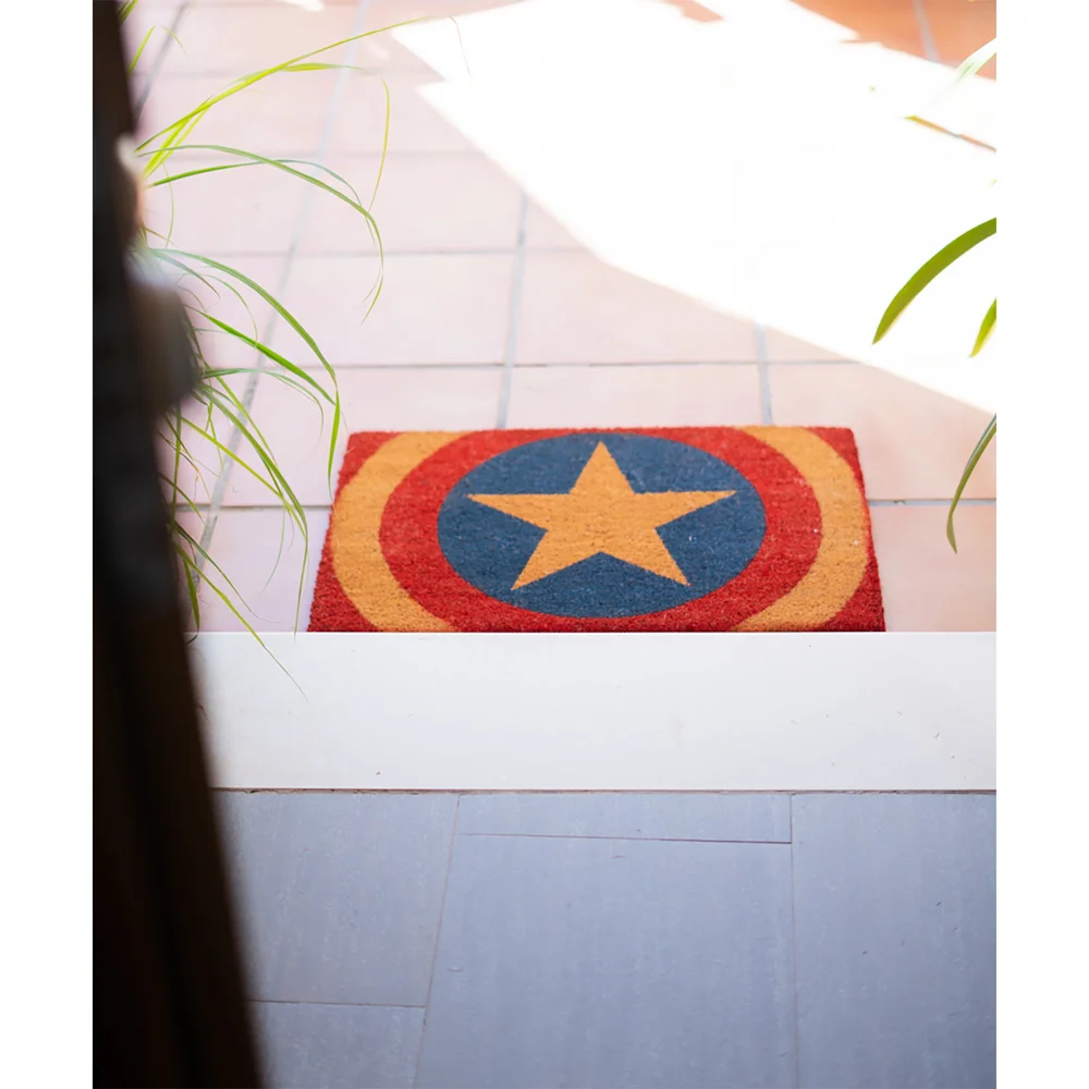 Doormat Marvel Capitan America Shield Afbeelding 1