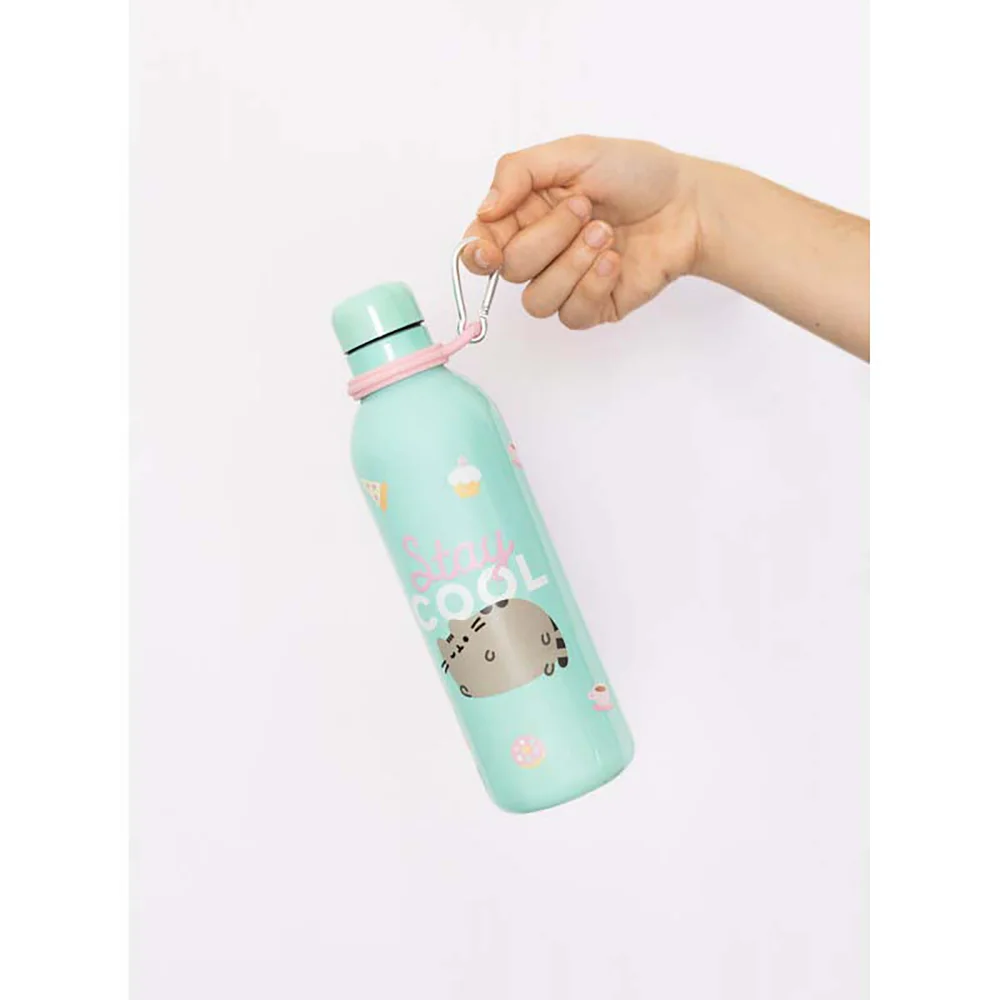 Metallic Bottle Hot&Cold 500Ml Pusheen Foodie Afbeelding 1