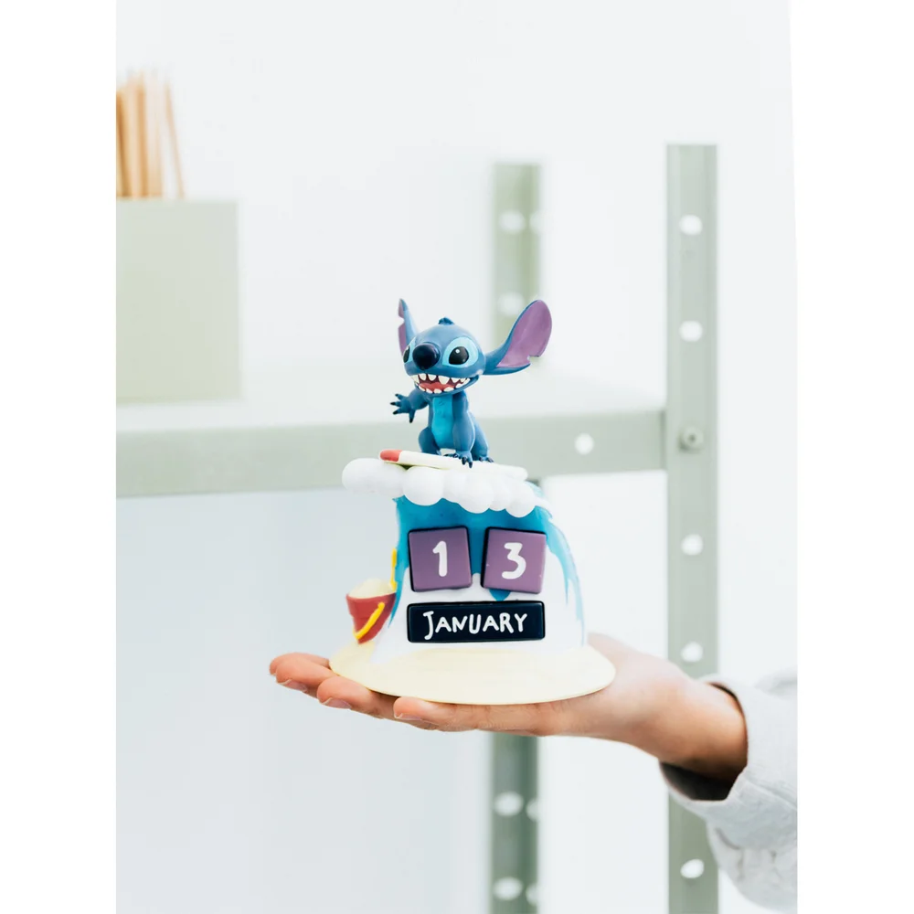 Stitch Surfer 3D Perpetual Calendar Afbeelding 1