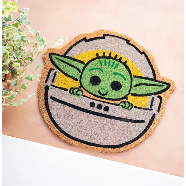 Star Wars The Mandalorian Die-Cut Door Mat