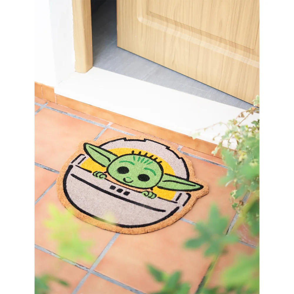 Star Wars The Mandalorian Die-Cut Door Mat Afbeelding 1