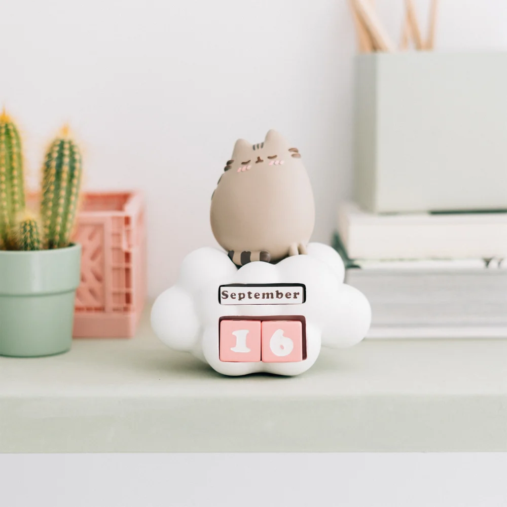 Pusheen Purrfect Love Collection 3D Perpetual Calendar Afbeelding 1
