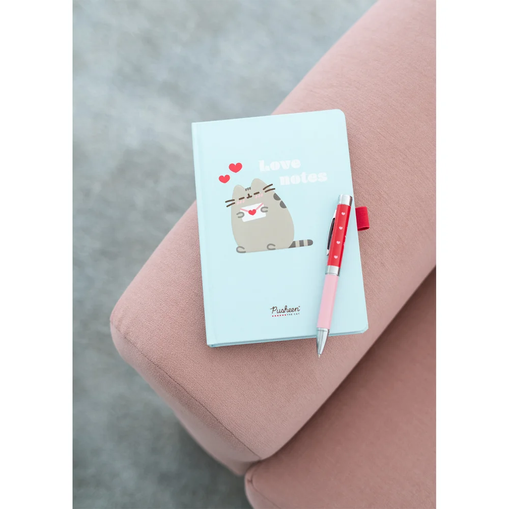 Pusheen Purrfect Love Collection A5 Premium Notebook With Projector Pen Afbeelding 1