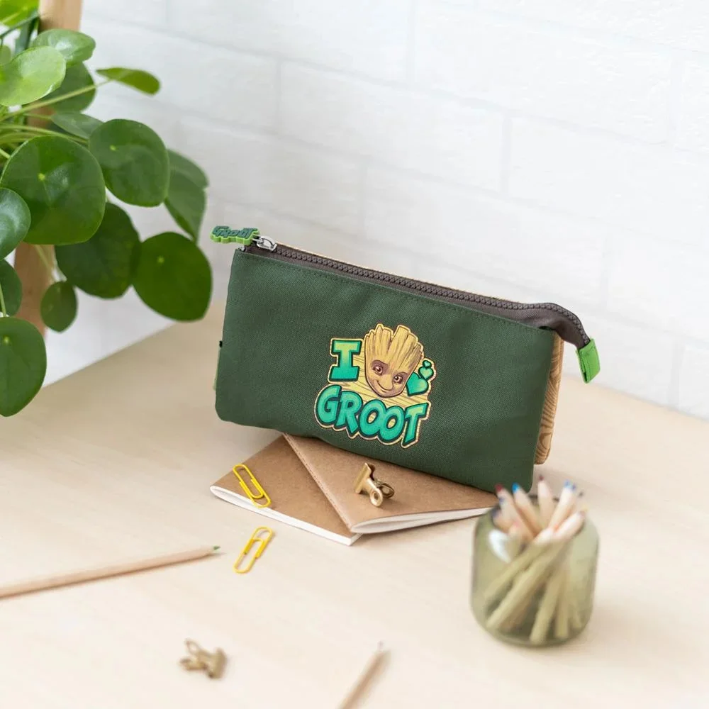 Marvel Groot Triple Pencil Case Afbeelding 1