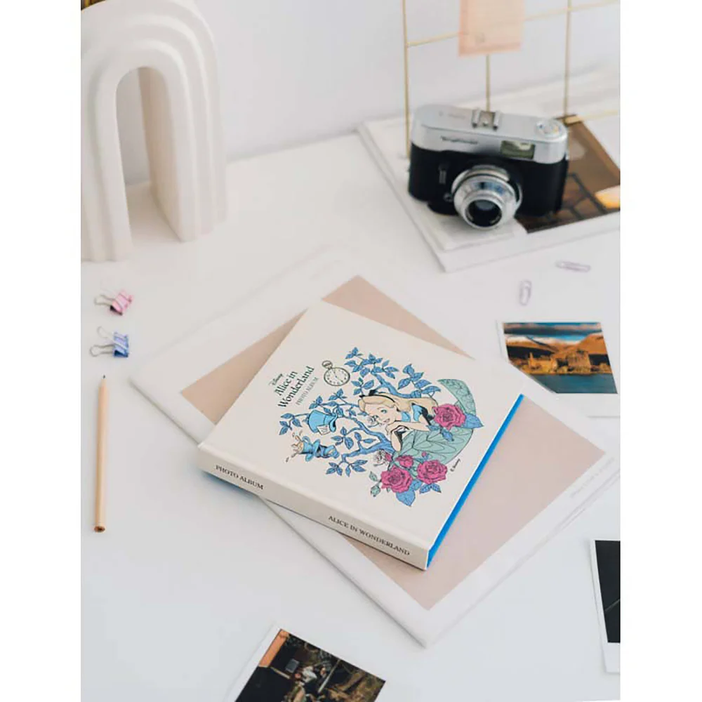 Disney Alice In Wonderland Photo Album 16X16Cm 24 Self-Adhesive Pages Afbeelding 1