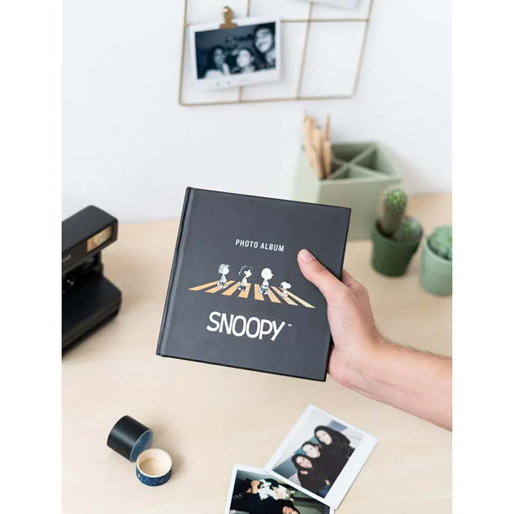 Snoopy Photo Album 24 Self-Adhesive Pages 16X16Cm Afbeelding 1
