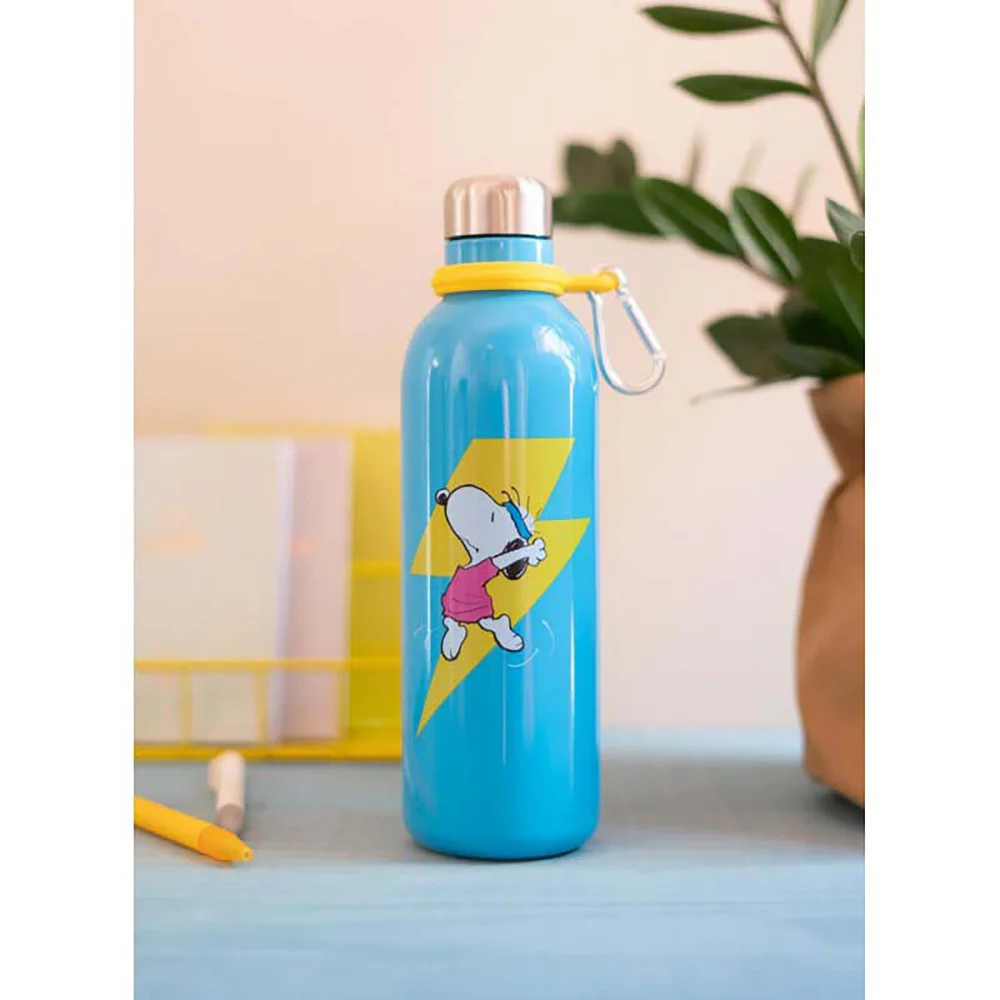 Metallic Bottle Hot&Cold 500Ml Snoopy Afbeelding 1