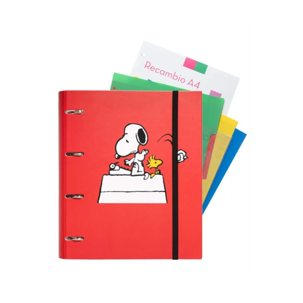 Carpeblock 4 Rings Snoopy Afbeelding 1