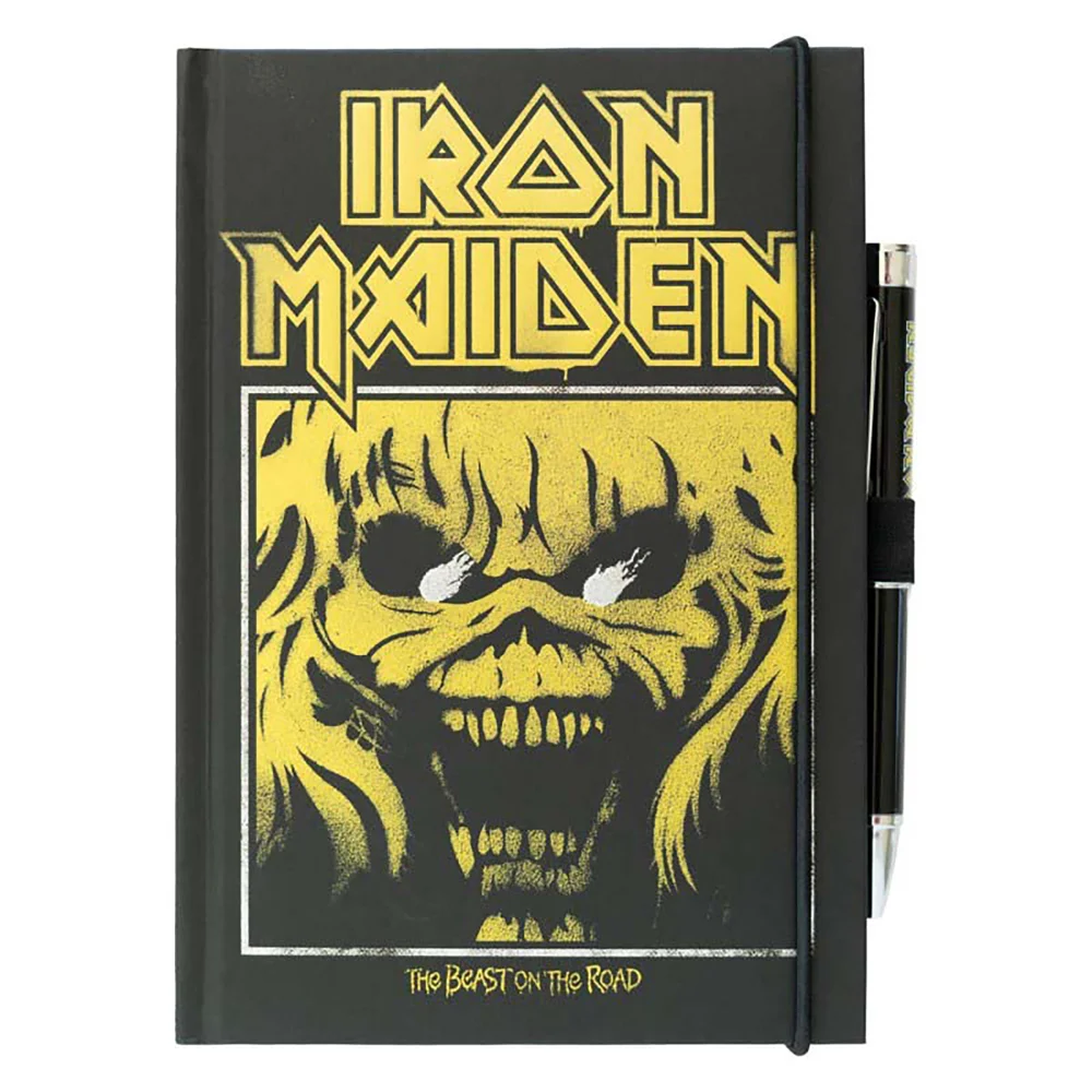 Iron Maiden A5 Premium Notebook With Projector Pen Afbeelding 1