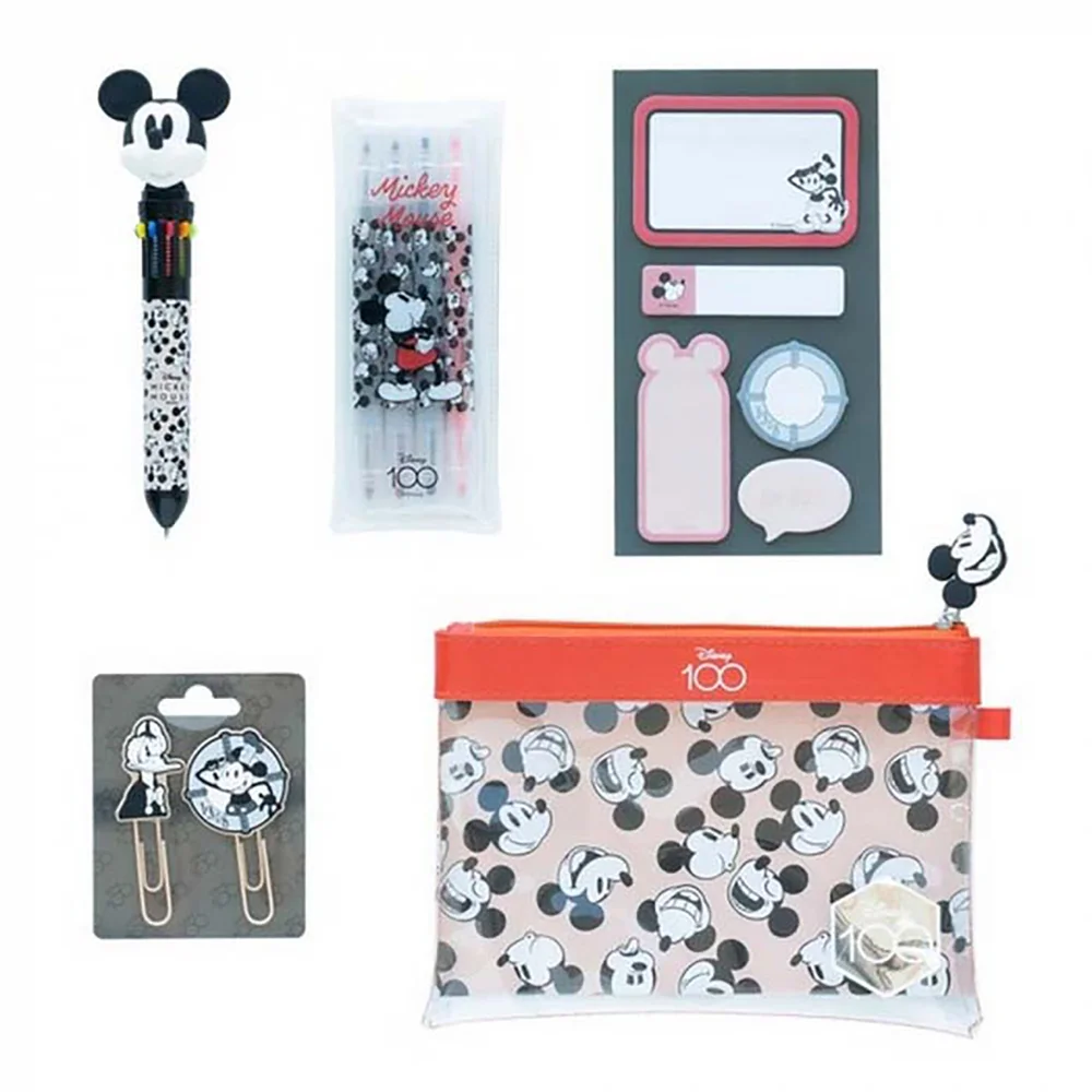Disney Mickey 100Th Anniversary Stationery Kit Afbeelding 1