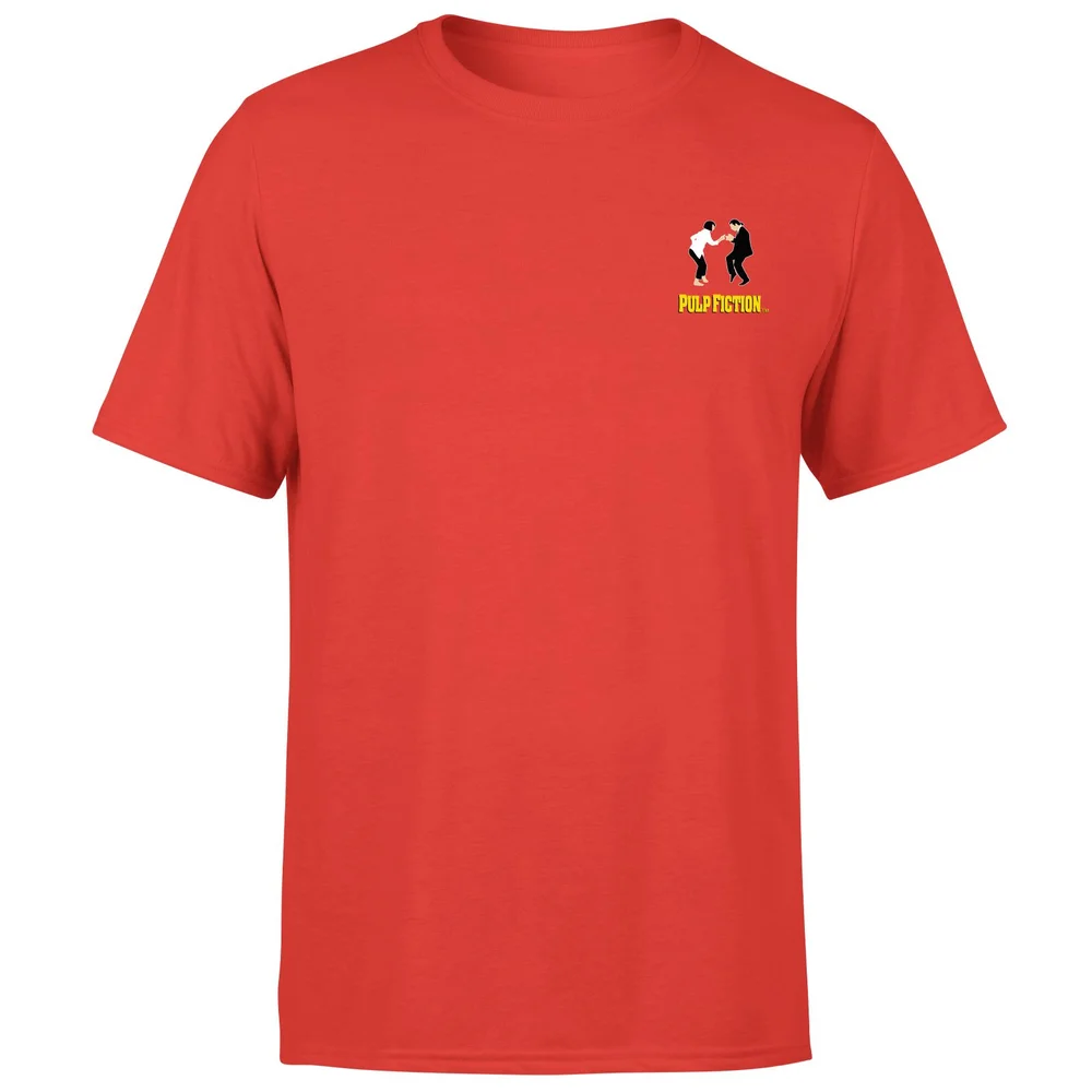 Pulp Fiction Dance Unisex T-Shirt - Red - S - Rood Afbeelding 1