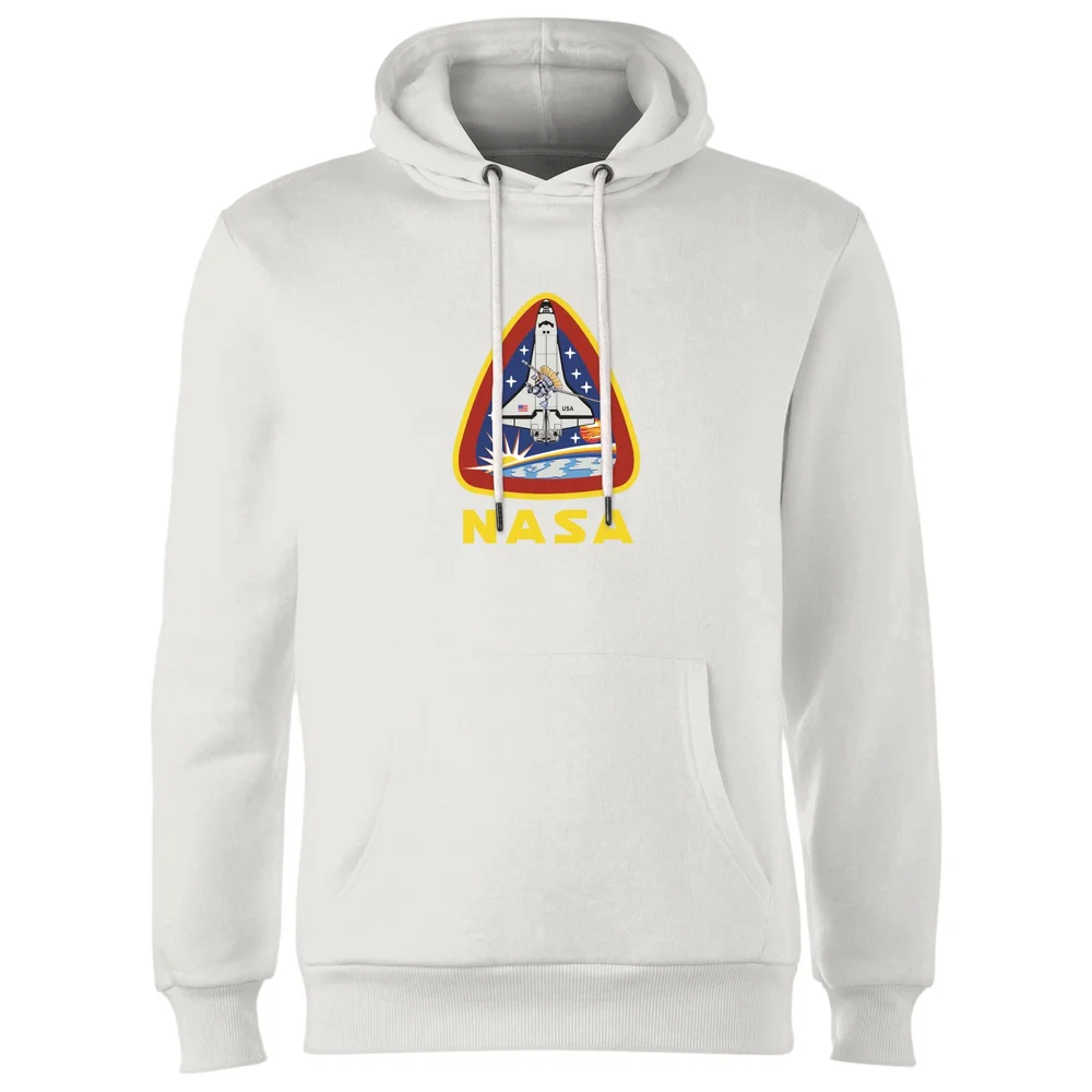 NASA Satellite Hoodie - White - S - Wit Afbeelding 1