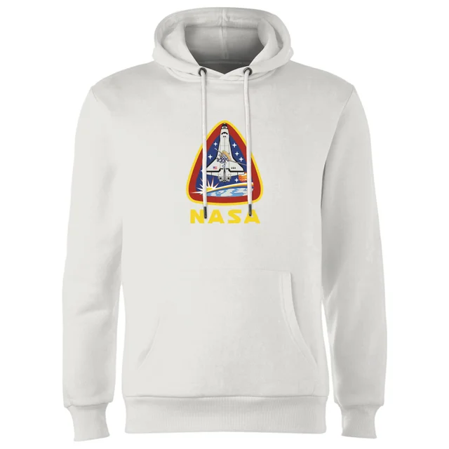 NASA Satellite Hoodie - White