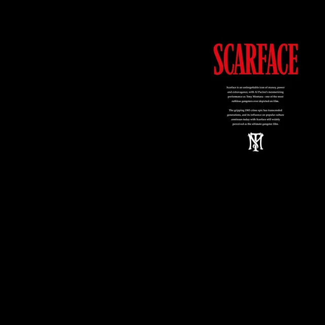 Scarface Tony Montana Unisex T-Shirt - Black