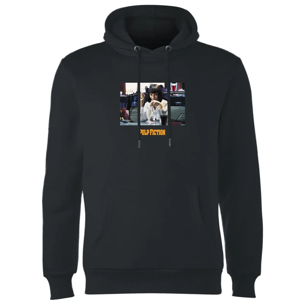 Pulp Fiction Mia Wallace Hoodie - Black - S - Zwart Afbeelding 1