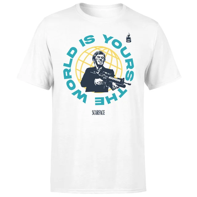 Scarface The World Is Yours Unisex T-Shirt - White