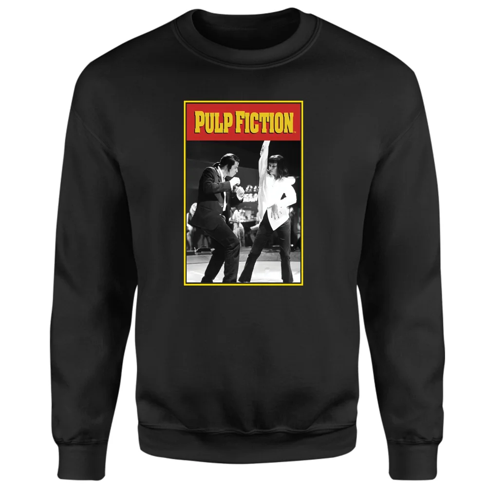 Pulp Fiction Dance Sweatshirt - Black - S - Zwart Afbeelding 1