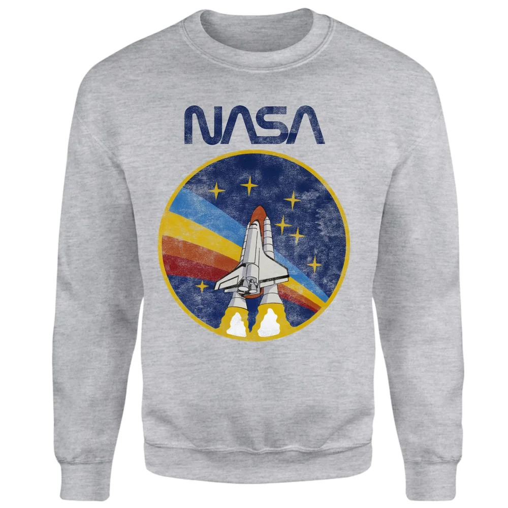 NASA Lift Off Sweatshirt - Grey - S - Grey Afbeelding 1