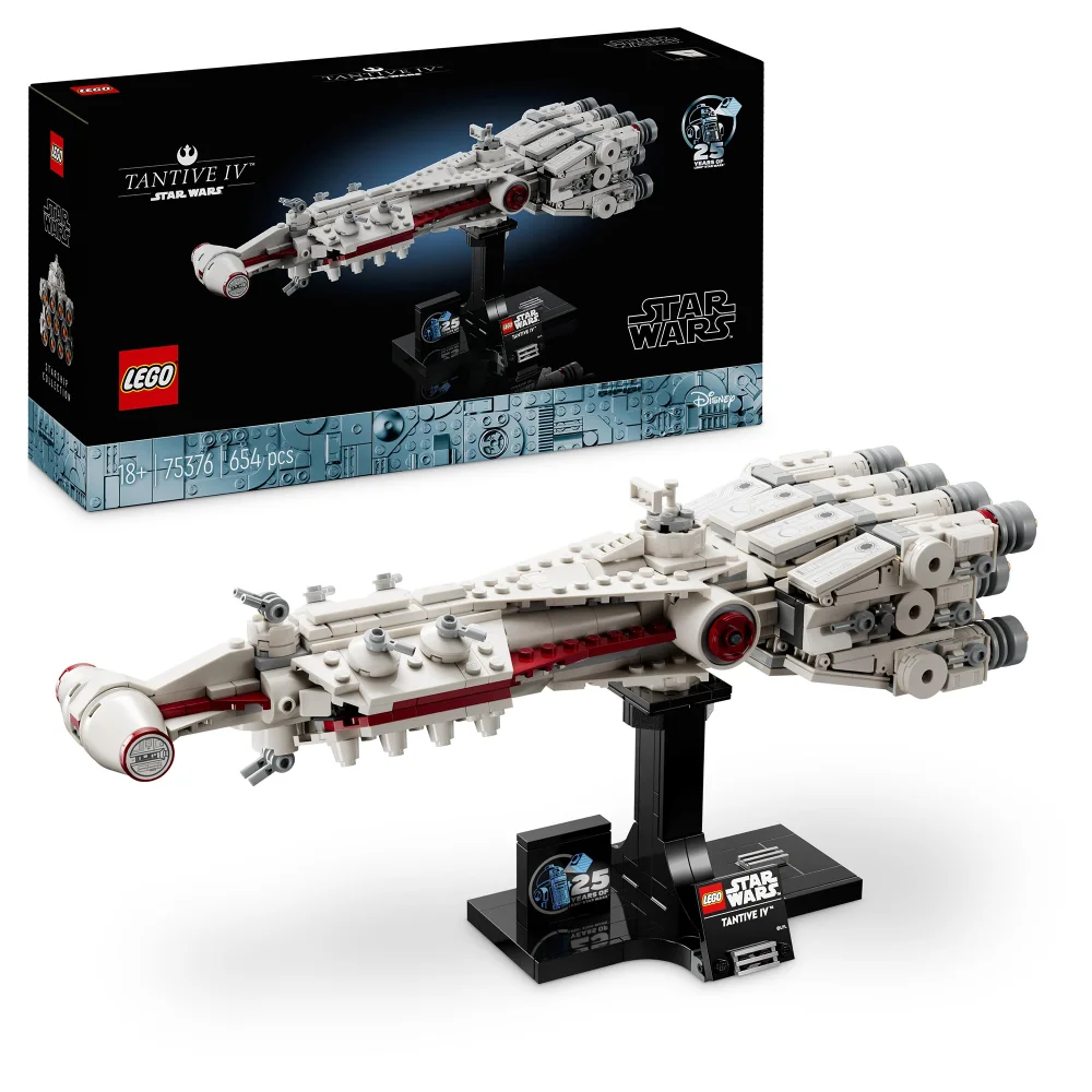 LEGO Star Wars Tantive IV Model Vehicle Set for Adults 75376 Afbeelding 1