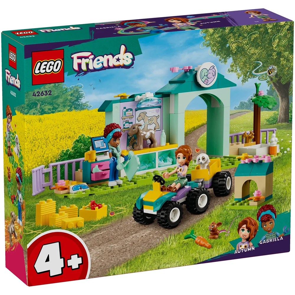 LEGO Friends Farm Animal Vet Clinic Toy Set 42632 Afbeelding 1