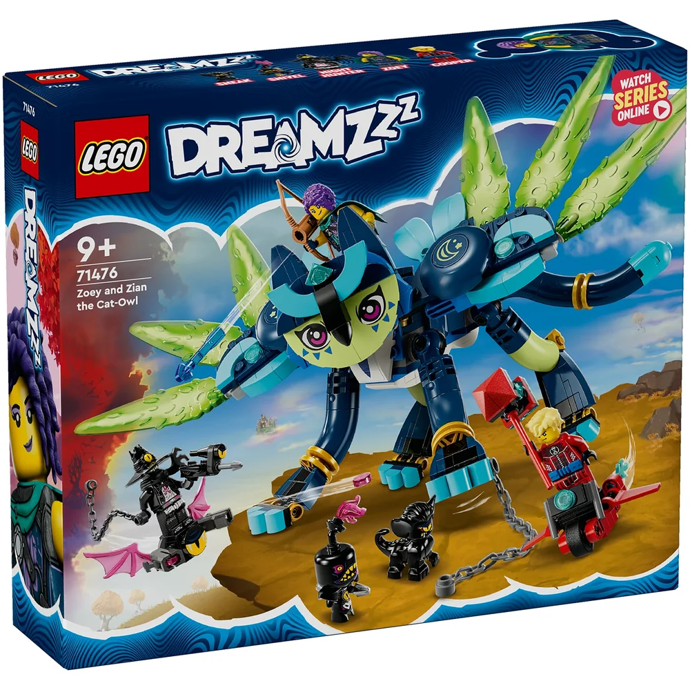 LEGO DREAMZzz Zoey and Zian the Cat-Owl Toy 71476 Afbeelding 1