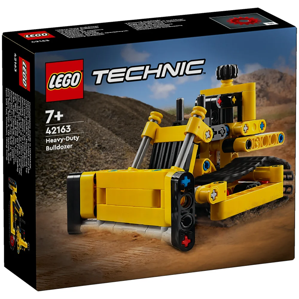 LEGO Technic Heavy-Duty Bulldozer Construction Toy 42163 Afbeelding 1