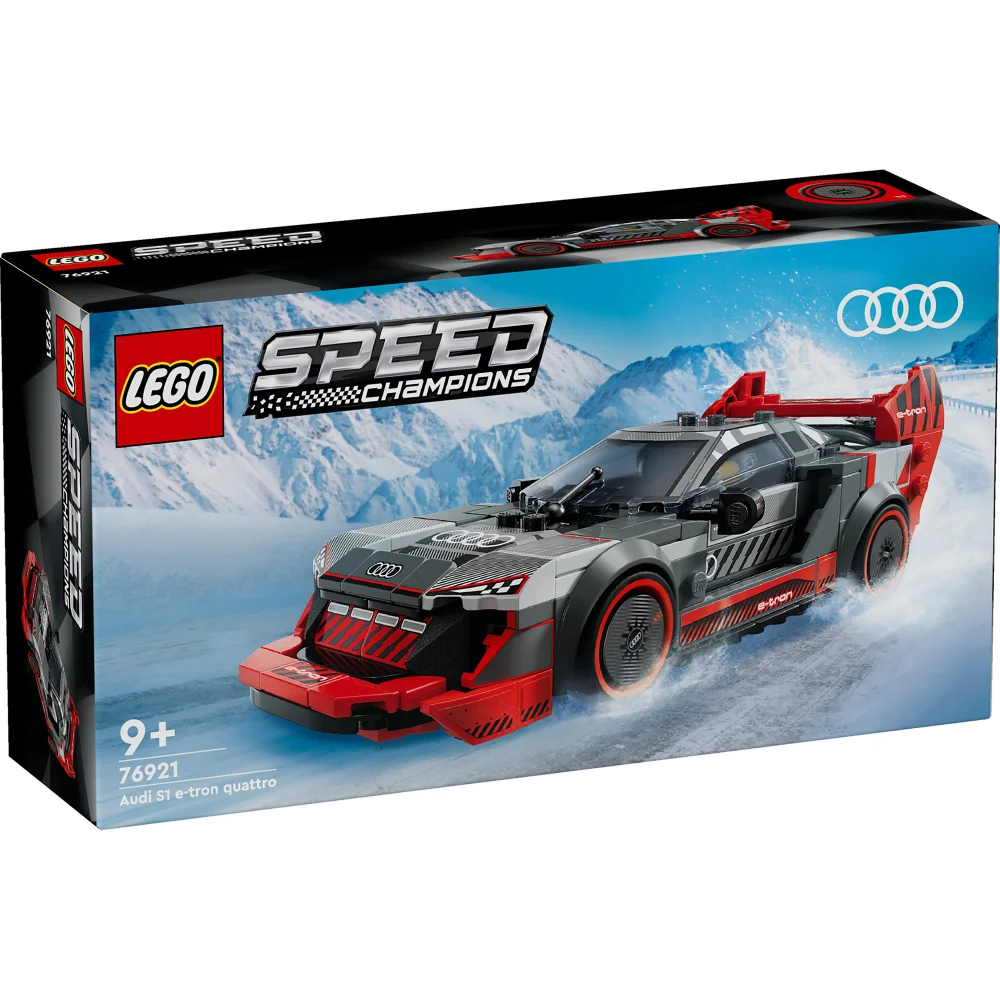 LEGO Speed Champions Audi S1 e-tron quattro Race Car Toy Set 76921 Afbeelding 1