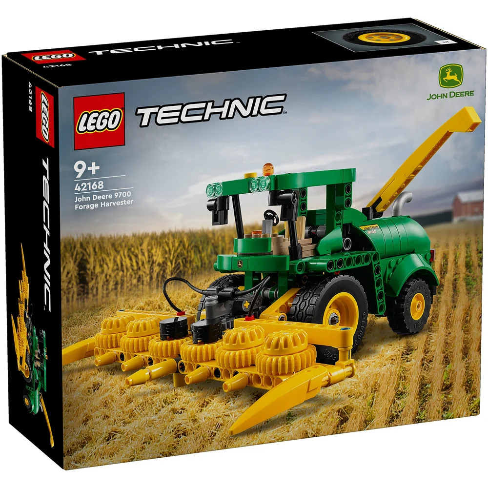 LEGO Technic John Deere 9700 Forage Harvester Farm Toy 42168 Afbeelding 1