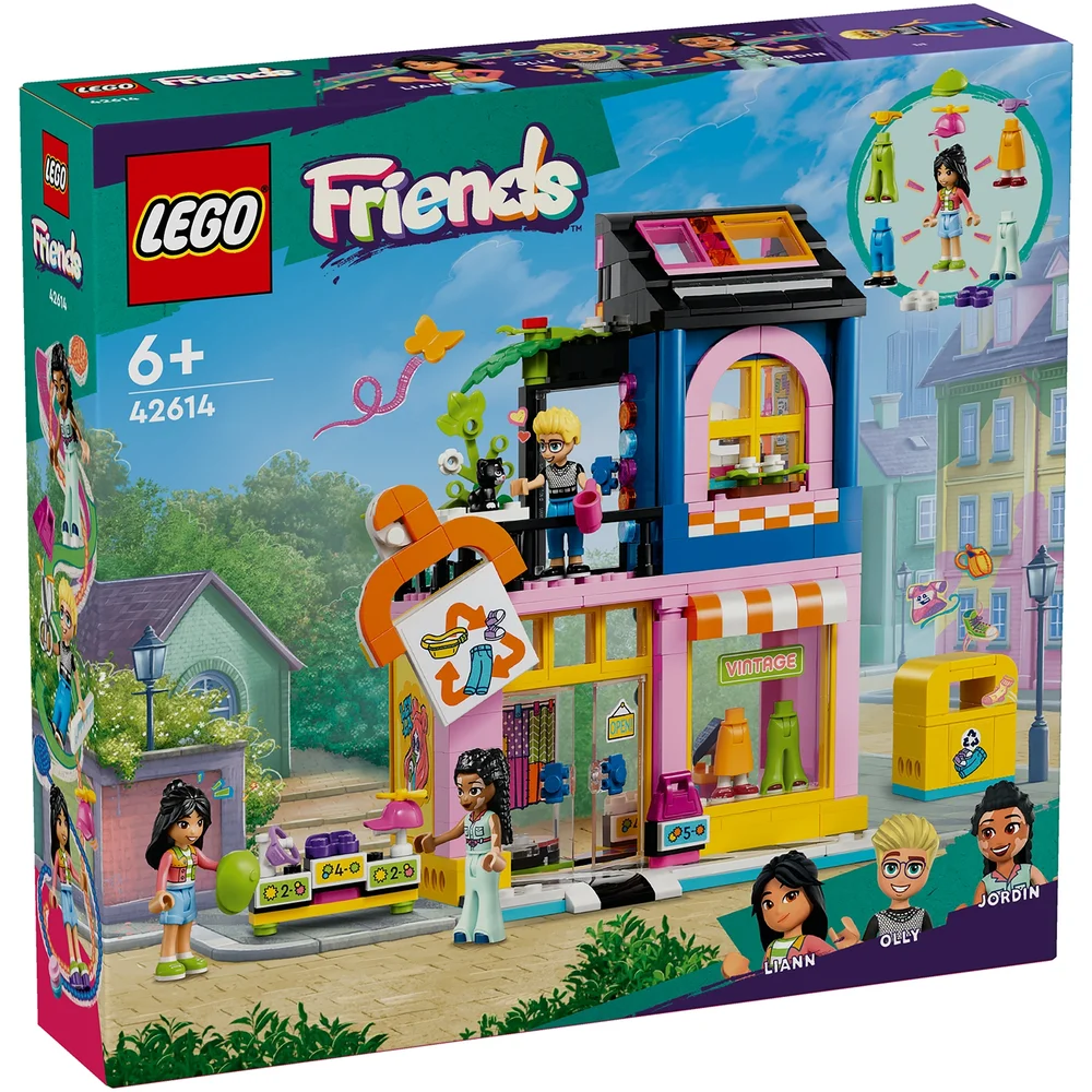 LEGO Friends Vintage Fashion Store Toy Shop Playset 42614 Afbeelding 1