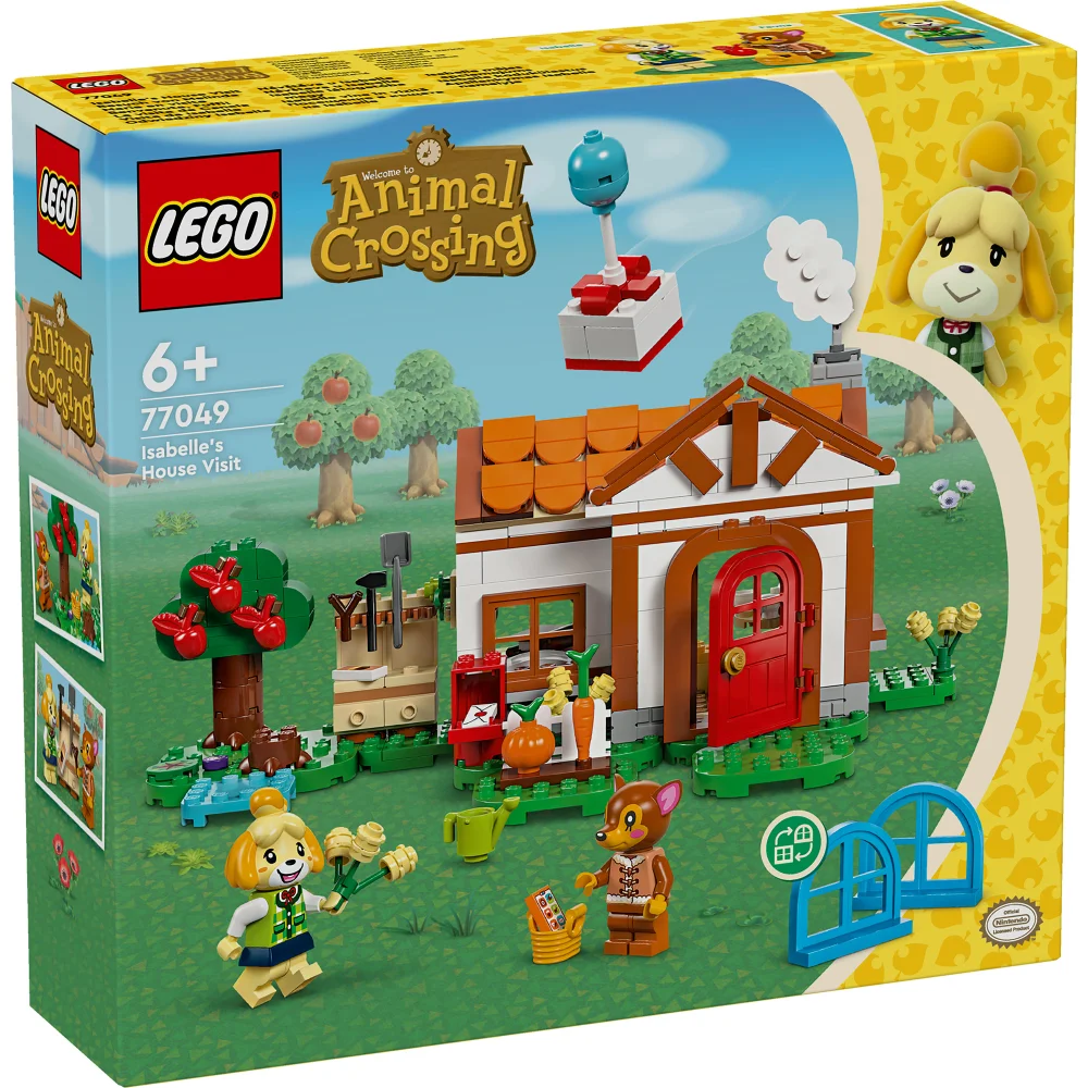 LEGO Animal Crossing Isabelle’s House Visit Buildable Toy 77049 Afbeelding 1