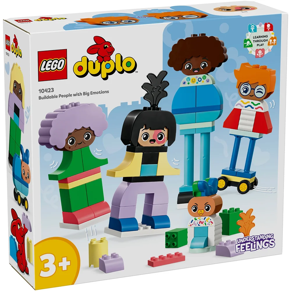 LEGO DUPLO Town Buildable People with Big Emotions Set 10423 Afbeelding 1