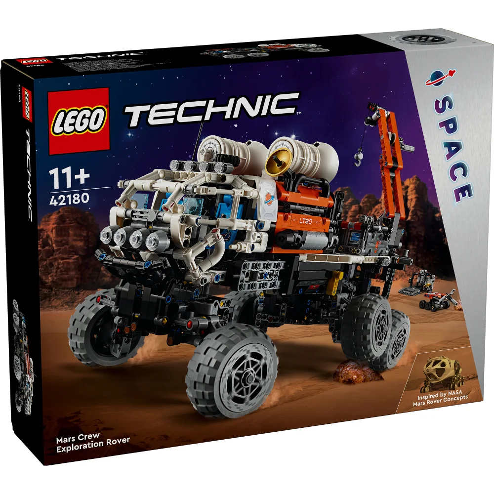 LEGO Technic Mars Crew Exploration Rover Space Playset 42180 Afbeelding 1