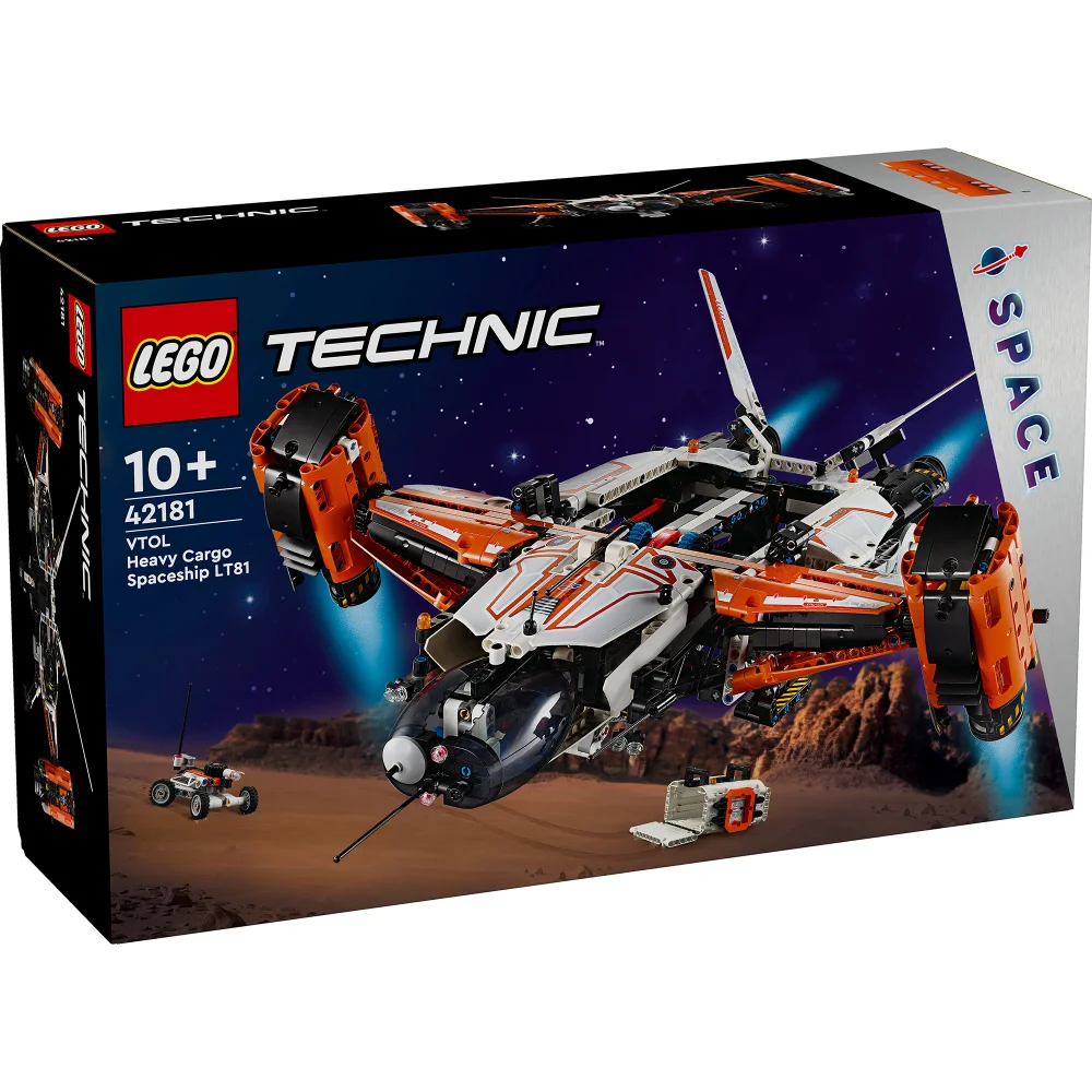 LEGO Technic VTOL Heavy Cargo Spaceship LT81, Space Plane Set 42181 Afbeelding 1