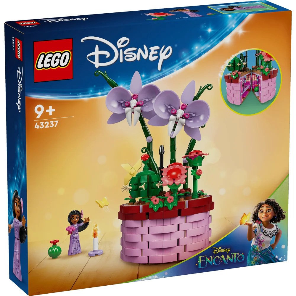 LEGO | Disney Encanto Isabela’s Flowerpot with Buildable Flower Toy and Film Character 43237 Afbeelding 1