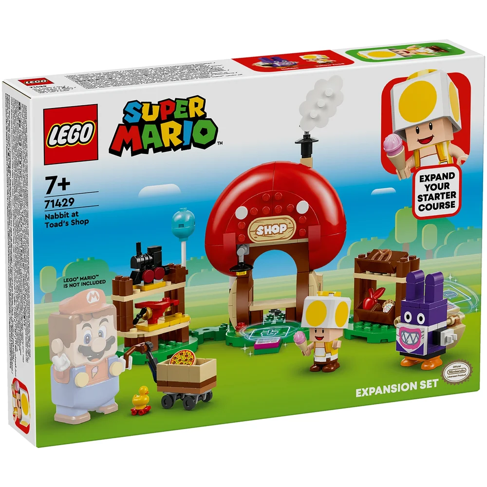 LEGO Super Mario Nabbit at Toad’s Shop Expansion Set 71429 Afbeelding 1