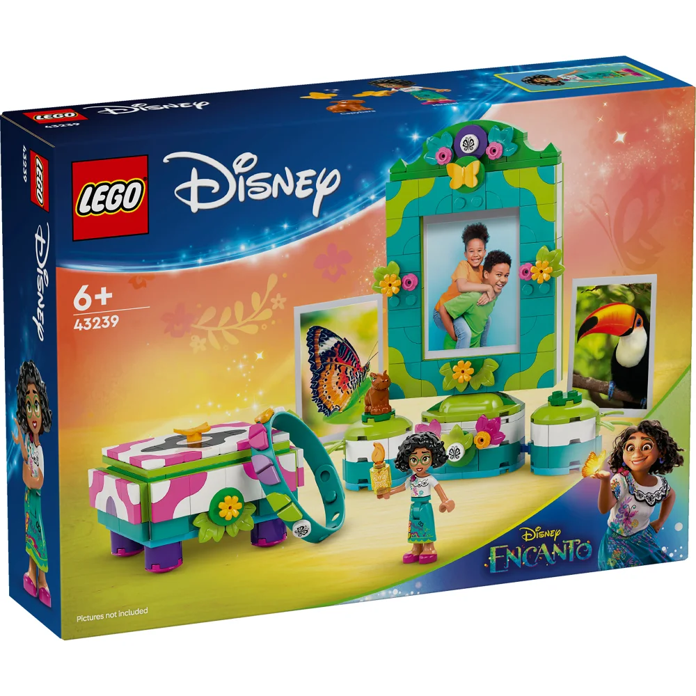 LEGO | Disney Encanto Mirabel’s Photo Frame and Jewellery Box Buildable Toy with Character 43239 Afbeelding 1