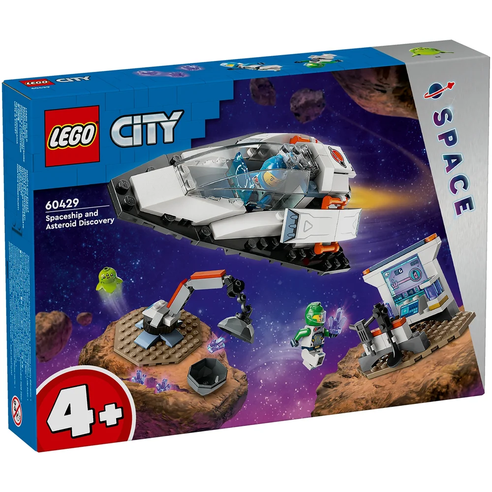 LEGO City Spaceship and Asteroid Discovery Space Toys 60429 Afbeelding 1