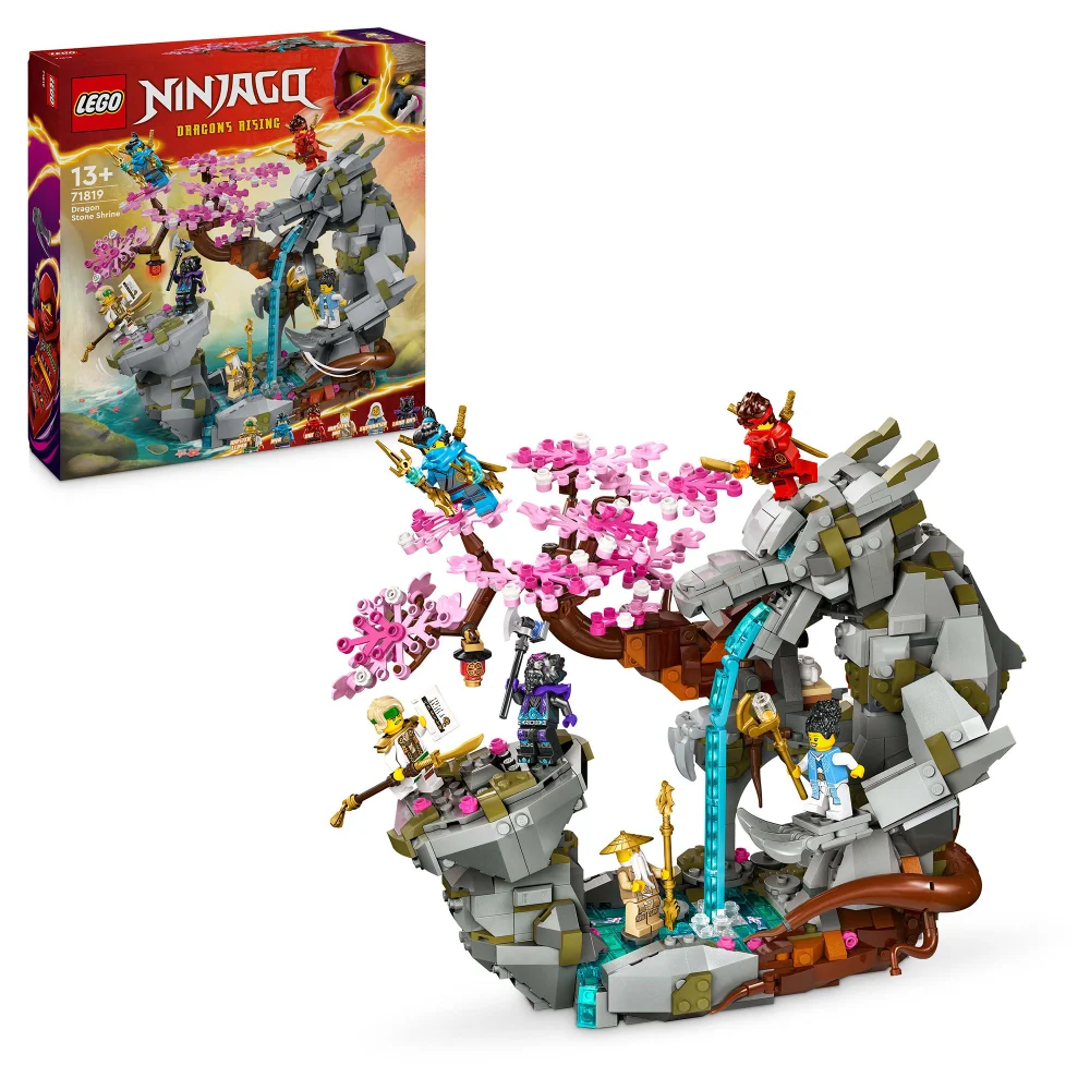 LEGO NINJAGO Dragon Stone Shrine Buildable Model 71819 Afbeelding 1