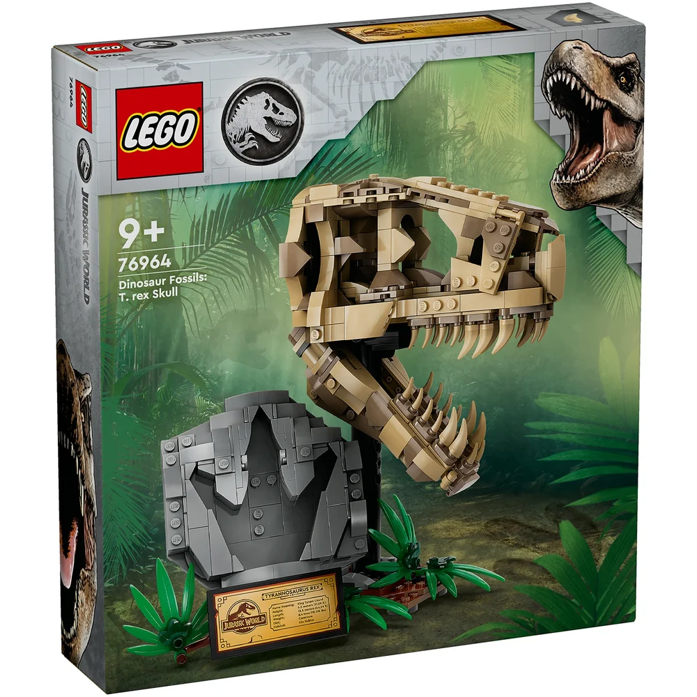 LEGO Jurassic World Dinosaur Fossils: T. rex Skull Toy 76964 Afbeelding 1