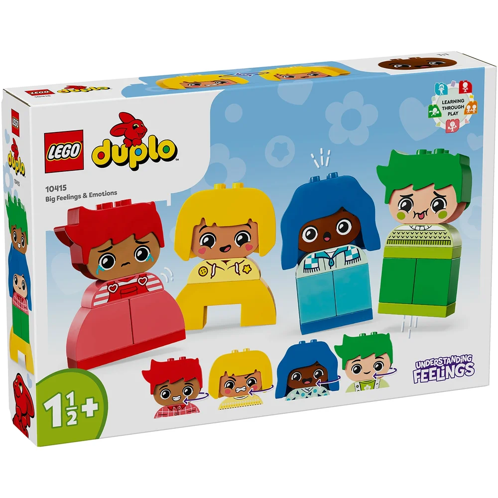 LEGO DUPLO My First Big Feelings & Emotions Social Toy 10415 Afbeelding 1